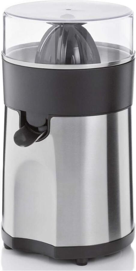 Zyrex Citruspers electrisch Citruspers Sinaasappelpers Zilver ‎15cm x 16cm x 26cm