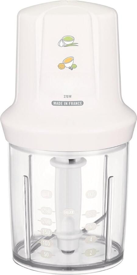 Aurixi Hakmolen elektrisch Hakmolen Wit ‎20cm x 20cm x 25cm