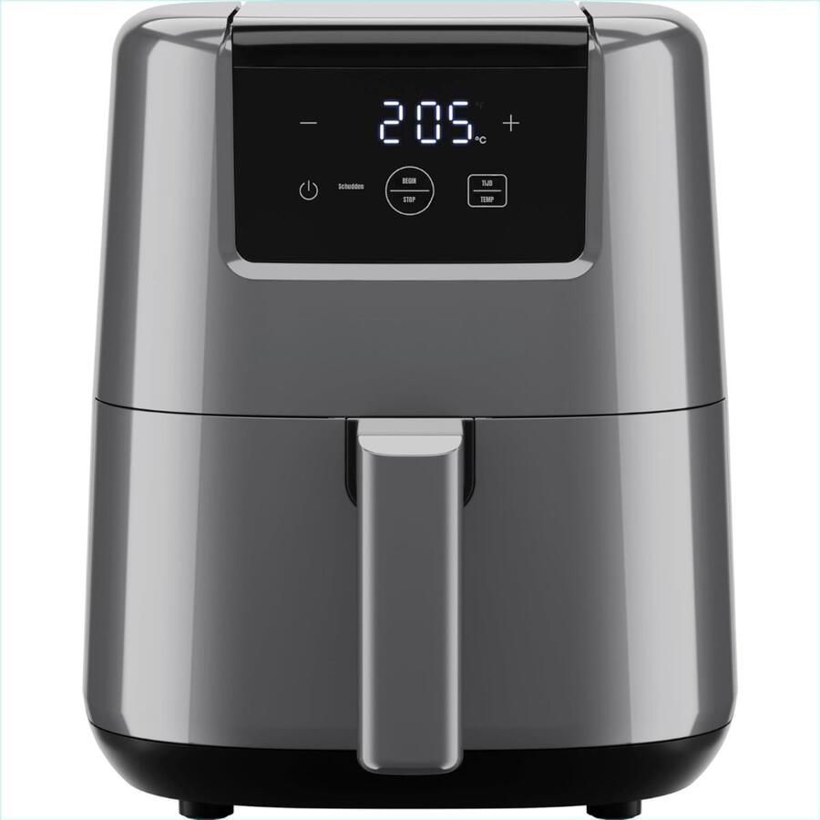 Zyrex Mini Airfryer Klein Grijs ‎22cm x 26cm x 26cm