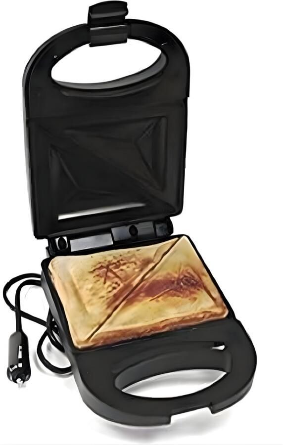 Zyrex Tosti-ijzers Tosti Apparaat Tosti Ijzer Zwart 9cm x 22cm x14cm