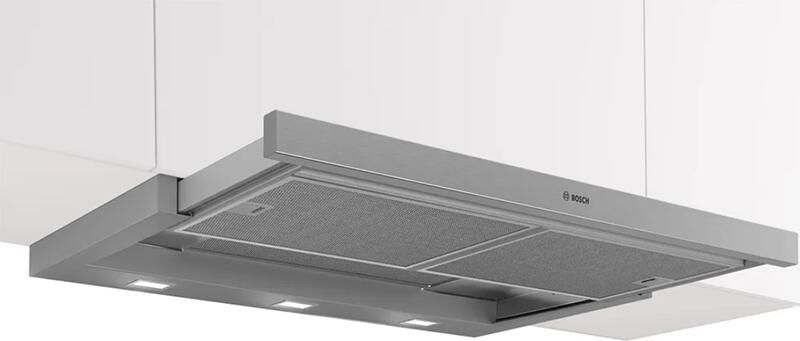 Bosch Serie 4 DFS097A51 Afzuigkap Semi-inbouw (uittrekbaar) Metallic 397 m³ uur A - Foto 2