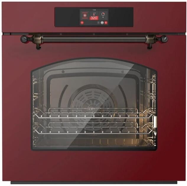 Ilve Oven 60 cm A+ clas 30 320 graden Rood Brons Inbouw - Foto 2