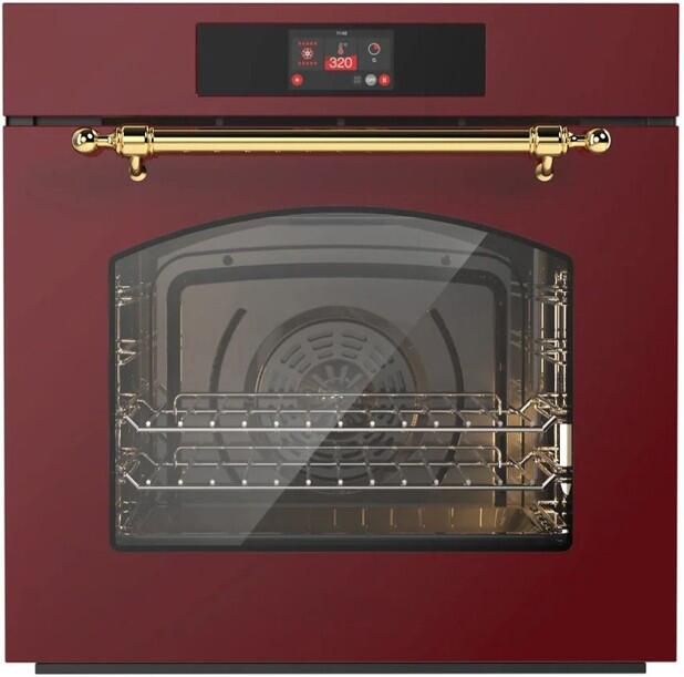 Ilve Oven 60 cm A+ clas 30 320 graden Rood Messing Inbouw - Foto 2