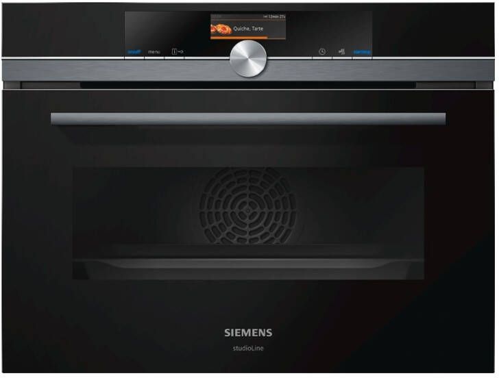 Siemens iQ700 CM876G2B0 oven 45 l 3600 W Zwart - Foto 2