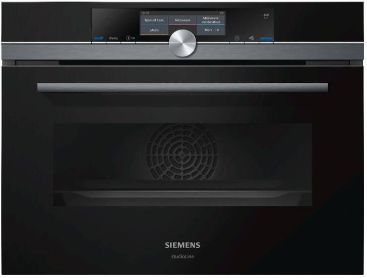 Siemens compacte oven met magnetron en added steam - Foto 2