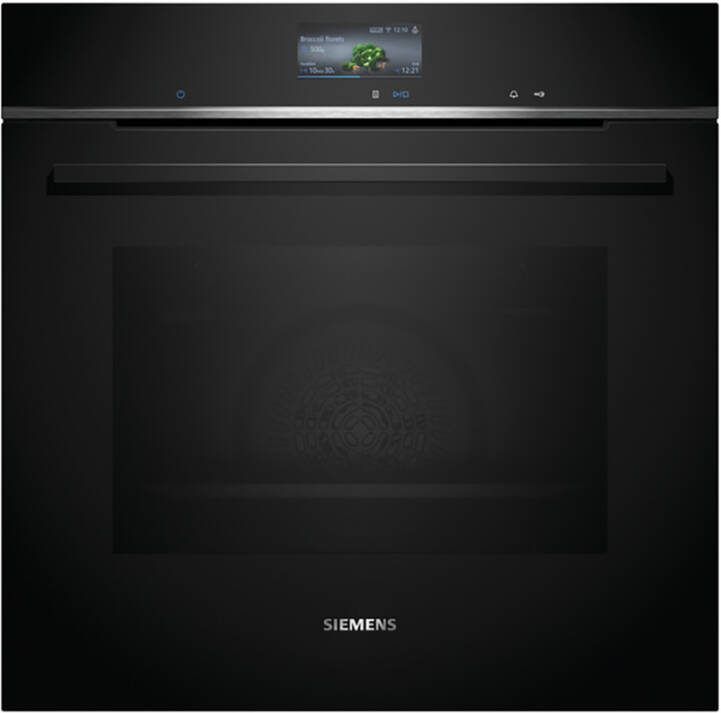 Siemens HB776G1B1 iQ700 Inbouwoven 60 cm x 60 cm Eenvoudig te reinigen met pyrolytische zelfreiniging activeClean Air Fry-functie: voor perfect en gezonde gefrituurde gerechten Home connect - Foto 3