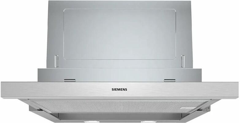 Siemens LI67SA531 iQ300 Afzuigkap Vlakscherm 60 cm Stille energiezuinige afzuigmotor Ledverlichting RVS - Foto 2