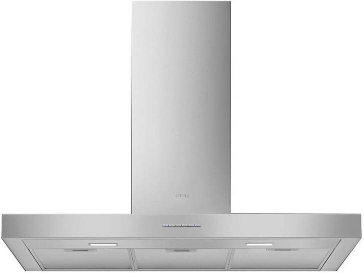 Smeg KBT900XE Afzuigkap 90 cm RVS Wandschouw Afzuigkap 820 m³ u LED Verlichting Energieklasse A