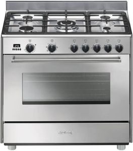 Smeg SNLKP90DX9 Gasfornuis Rvs