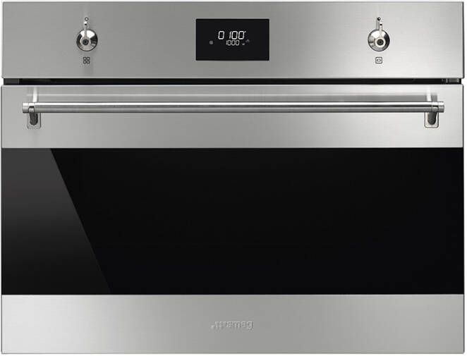 Smeg Magnetron Inbouw SO4301M1X | Heteluchtovens | Keuken&Koken Microgolf&Ovens | 8017709297282