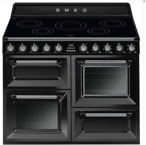 Smeg TR4110IBL2 fornuis Vrijstaand fornuis Inductiekookplaat zones Zwart A