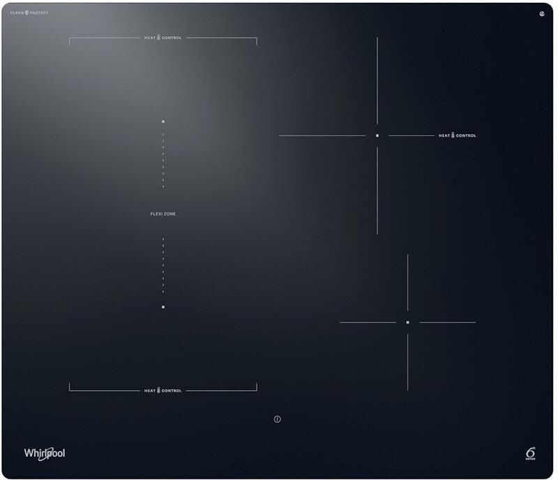 Whirlpool WTX6014DCF Zwart Ingebouwd 59 cm Inductiekookplaat zones 4 zone(s)