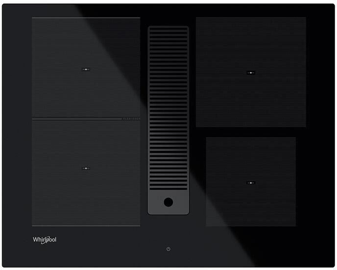 Whirlpool WVH 1065B Zwart Ingebouwd 65 cm Inductiekookplaat zones 4 zone(s) Inbouw afzuigkap - Foto 3
