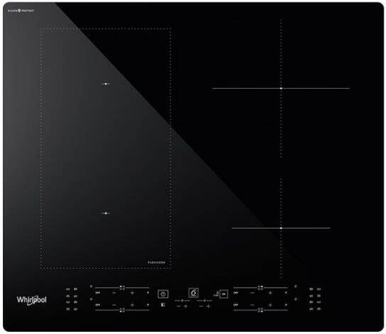 Whirlpool WL B4060 CPNE Zwart Ingebouwd 59 cm Inductiekookplaat zones 4 zone(s) - Foto 2