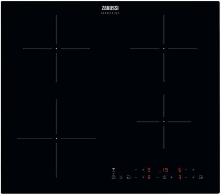Zanussi ZITN643K inbouw inductiekookplaat