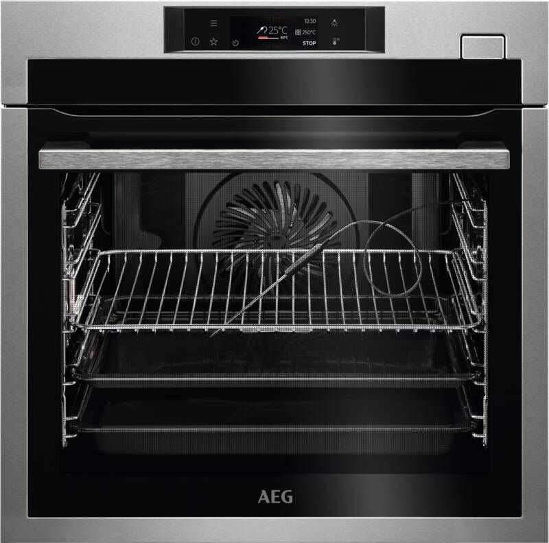 AEG BSE782080M Inbouw stoomoven Zilver