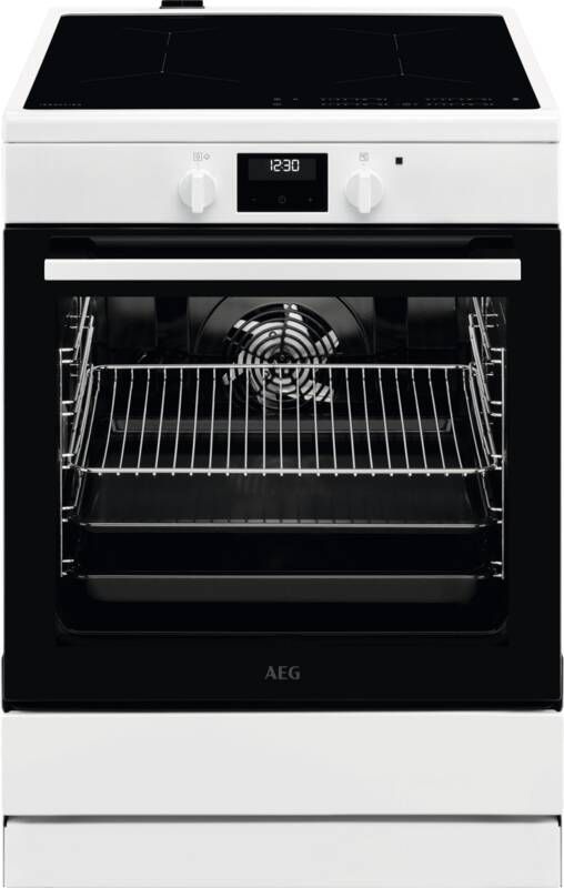 AEG CIB6642ABW Inductie fornuis Wit