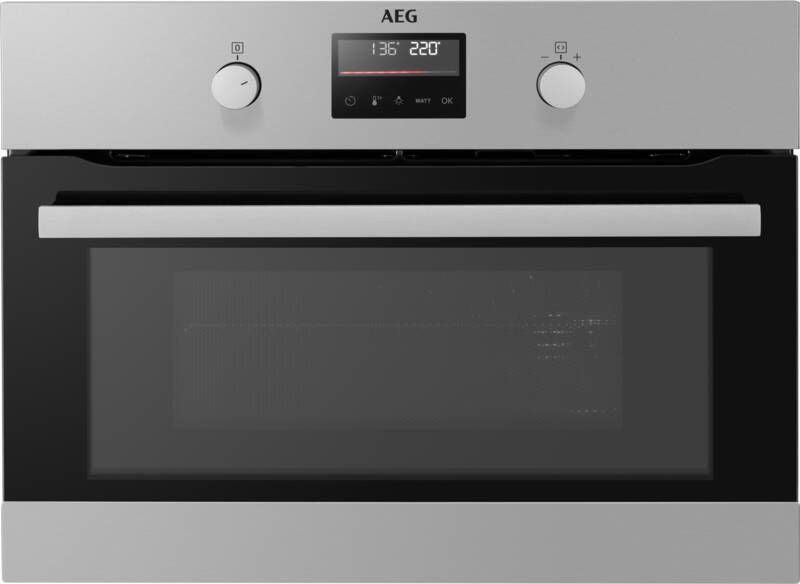 AEG KMS365060M 8000 serie CombiQuick Inbouwoven Heteluchtoven met magnetron