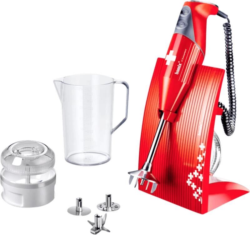 Bamix Staafmixer Set SwissLine 200 W Rood - Foto 2
