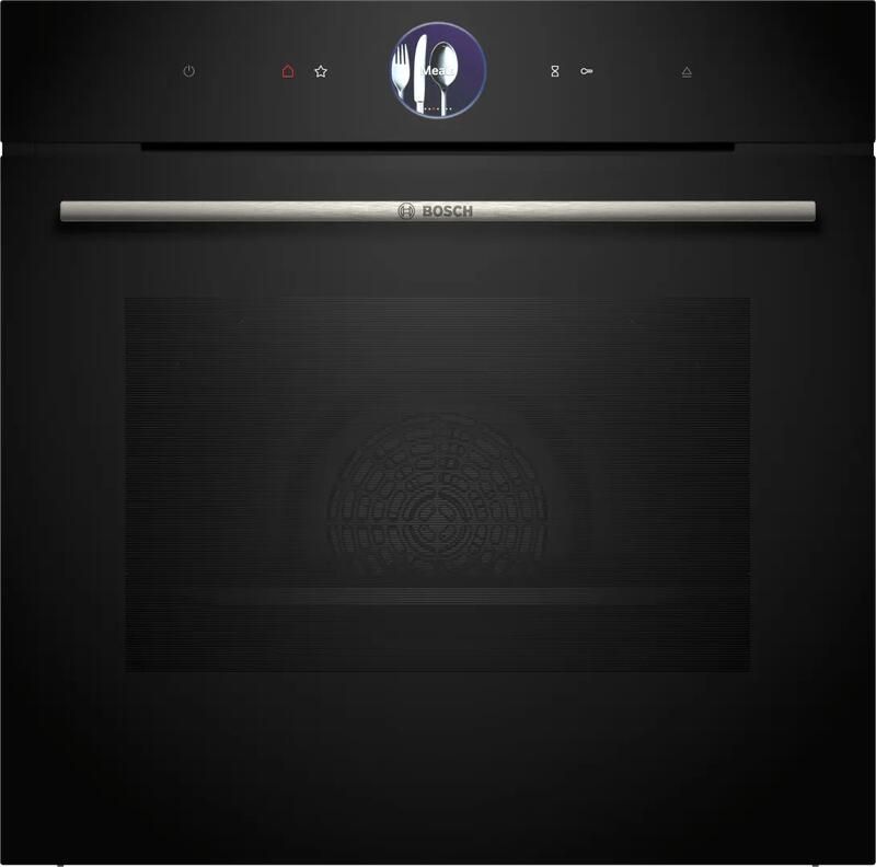 Bosch HSG7364B1 Serie 8 Inbouwoven met stoom 60cm x 60 cm Air Fry-functie: voor perfect en gezonde gefrituurde gerechten PerfectBake Plus: regelt zelf de instellingen
