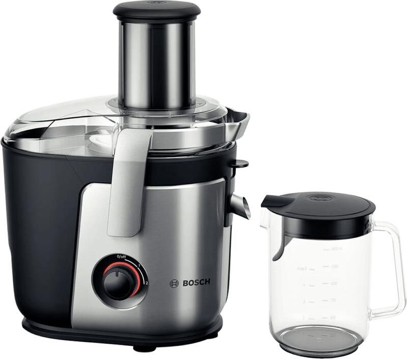 Bosch MES4000 Vitajuice 4 Sapcentrifuge 1000 W 2 snelheden Zilver Zwart