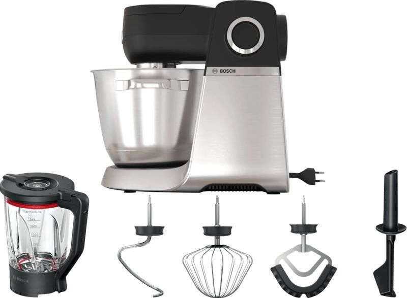 Bosch Serie 6 MUMS6ZS17 keukenmachine 1600 W 5 l Zwart Roestvrijstaal