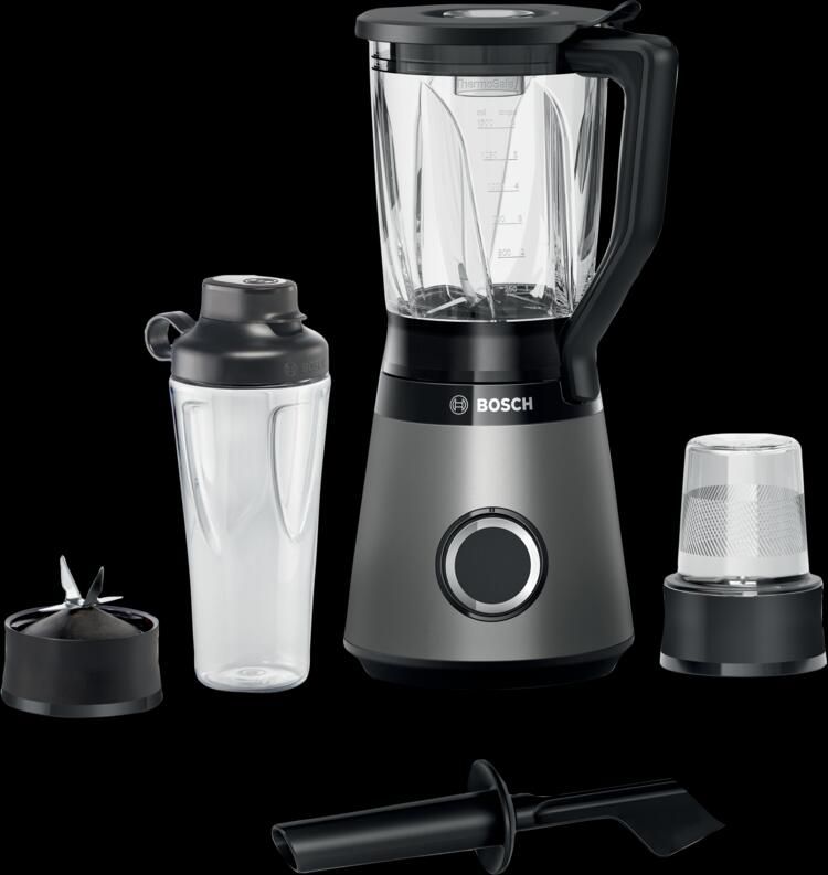 Bosch MMB6177S VitaPower Serie 4 Blender Zilver 1200W ToGo Bottle 0 6 l Kunststof hakmolen - Foto 4