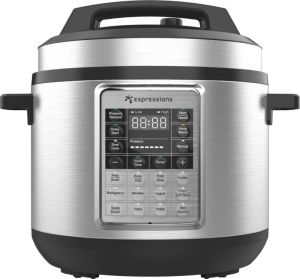 Espressions Smart Pressure Cooker Multicooker Slowcooker 5.7 Liter EP6000
