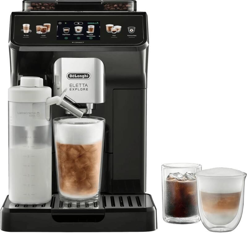De'Longhi De Longhi ECAM450.55.G Eletta Explore Automatische Espressomachine 1 8 L Zwart