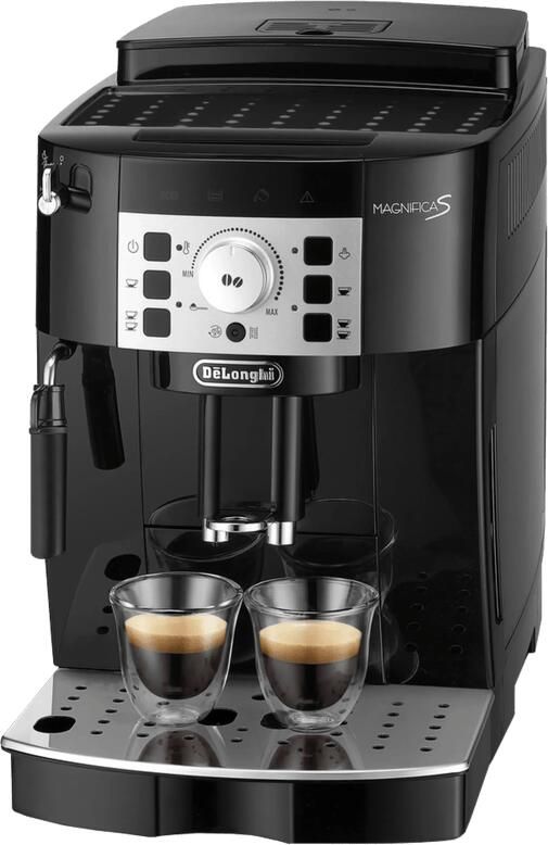 De'Longhi De Longhi Magnifica S volautomatische espressomachine met handmatige melkopschuimer en uitneembare zetgroep Zwart ECAM20.110.B - Foto 2
