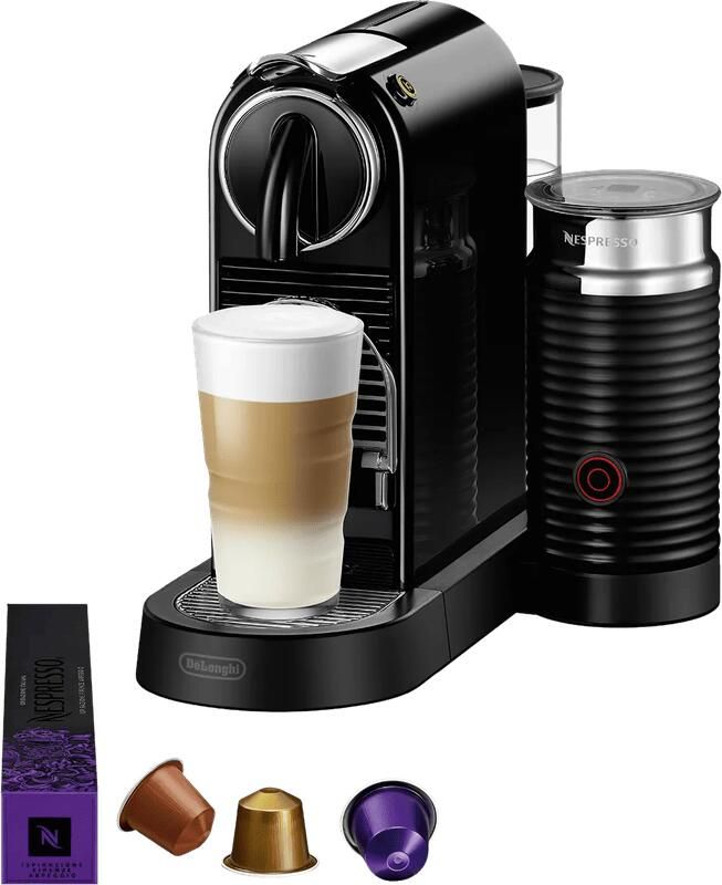 Nespresso Koffiecapsulemachine CITIZ EN 267.WAE van DeLonghi White incl. aeroccino melkopschuimer welkomstpakket met 7 capsules - Foto 6