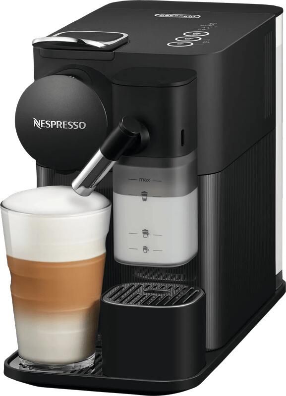 De'Longhi Nespresso Lattissima One – Koffiezetapparaat One-Touch Cappuccino Compact Melksysteem 3 Recepten Zwart EN510.B - Foto 2