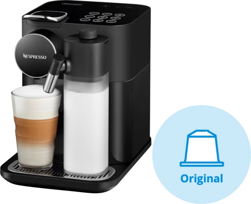 Nespresso Koffiecapsulemachine Gran Lattissima EN 650.B van DeLonghi Black inclusief welkomstpakket met 14 capsules - Foto 5