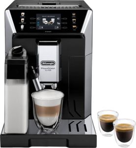 De'Longhi PrimaDonna ECAM 550.65.SB Volautomatische espressomachine Zwart Zilver