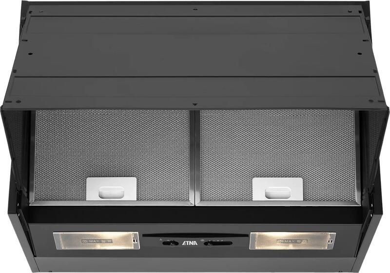 Etna AG361ZT geïntegreerde afzuigkap met 372 m³ uur afzuigcapaciteit en LED verlichting