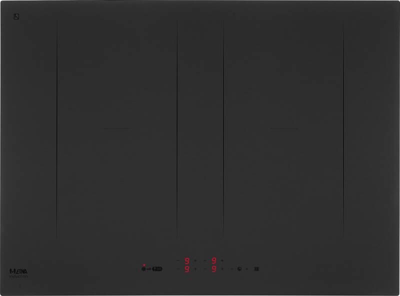ETNA KIF672DS Matte inductiekookplaat 1 2 fasen (70 cm) - Foto 3
