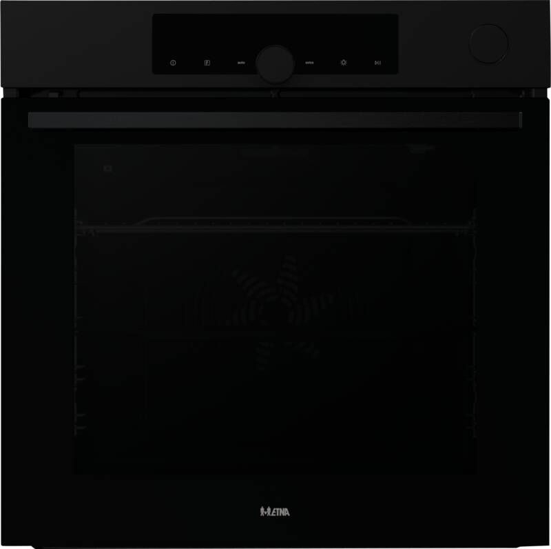 ETNA OPS916MZ Inbouwoven Pizza oven (tot 300°C) AirFryer Pyrolyse SteamAssist Matzwart - Foto 5