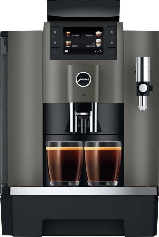 JURA W8 Professional Volautomaat Espressomachine Dark Inox