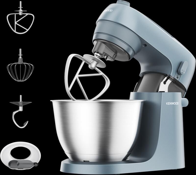 Kenwood GO keukenmachine KZM35.000GY Blauw 4L mengkom Handvat voor gemakkelijk verplaatsen Compacte keukenrobot Opbergen in keukenkast of lade [onderdeel GO collectie] - Foto 14