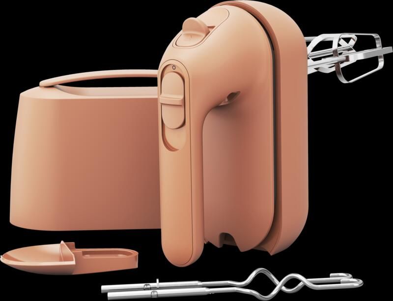 Kenwood Quickmix GO handmixer HMP40.000RD Roze Alles in één opbergsysteem Geïntegreerde maatlepel 350W 5 snelheden en slow start 30% gerecycled plastic [onderdeel GO collectie] - Foto 3