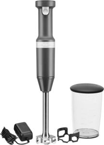 KitchenAid 5KHBBV53EDG blender Staafmixer 16 W Grijs