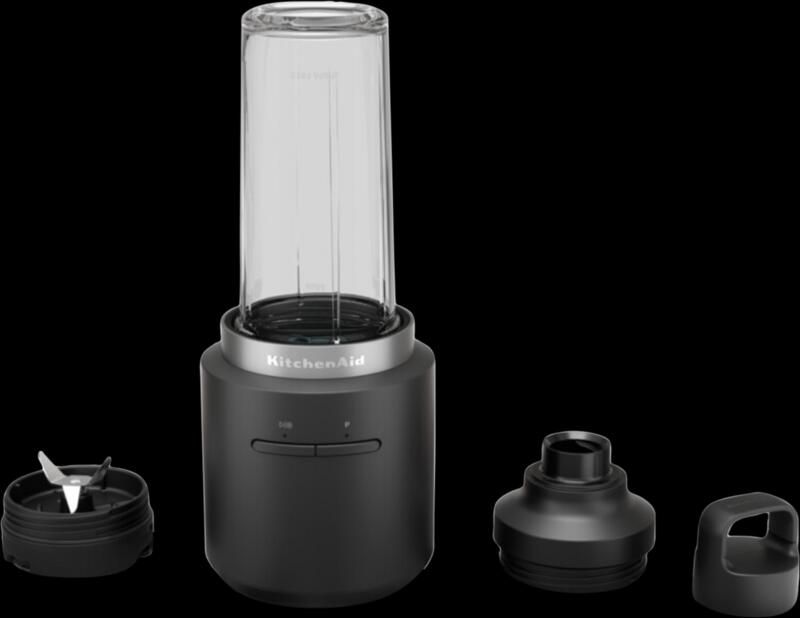 KitchenAid Foodprocessor Go Draagbare blender BPA-vrij 473 ml met batterij Zwart - Foto 3