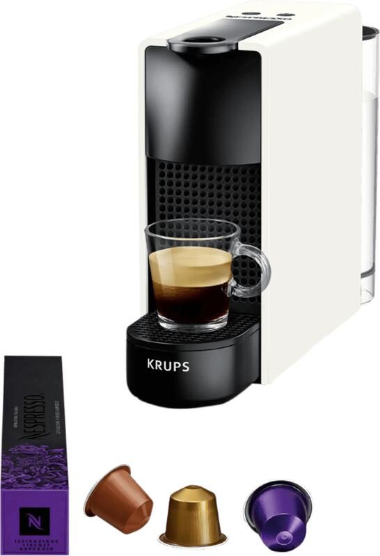 Krups Nespresso Original Essenza Mini Wit | Capsulemachines | Keuken&Koken Koffie&Ontbijt | 3700342426700