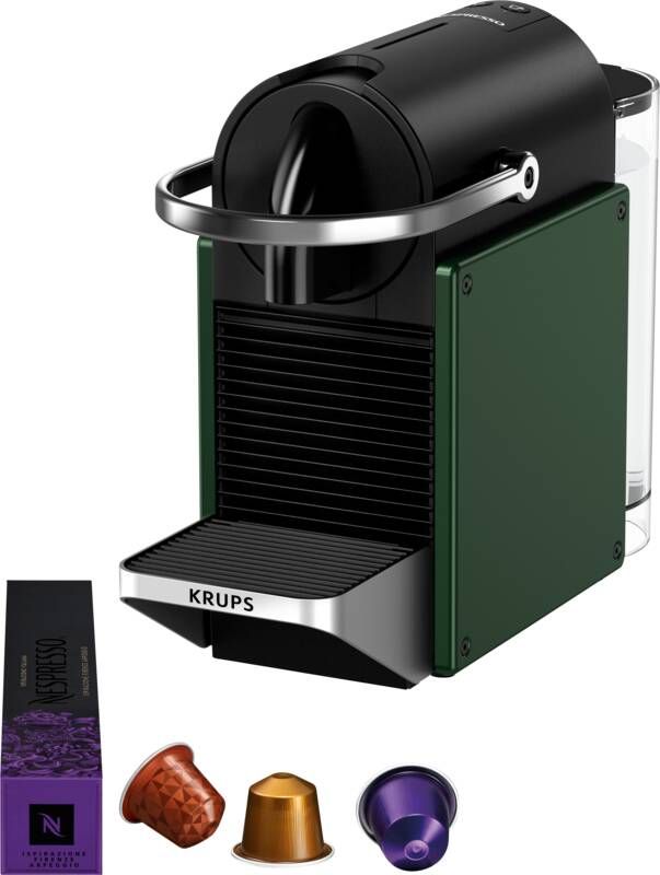 Krups Nespresso Pixie XN3063 Koffiecupmachine Donkergroen Compact Energiezuinig Voor Nespresso Cups - Foto 2