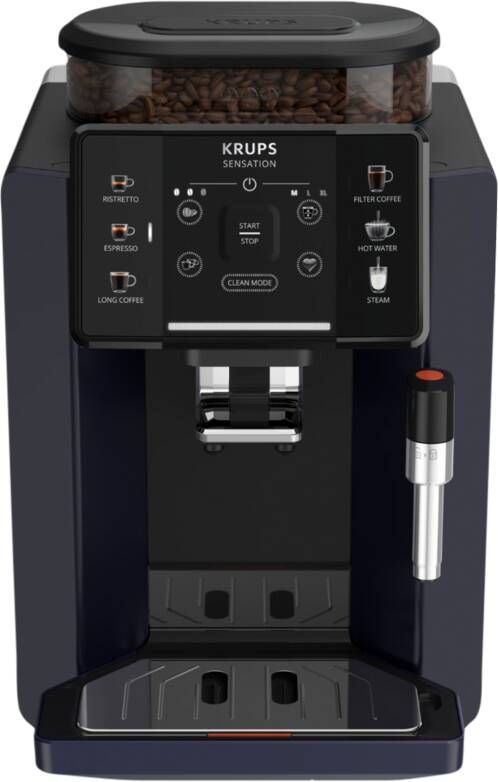 Krups Sensation C50 EA910B Volautomatische espressomachine Nachtzwart - Foto 2