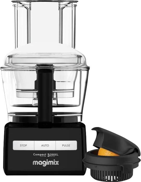 Magimix Foodprocessor CS 3200 XL Zwart Citruspers 30 jaar motorgarantie
