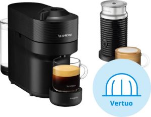 Nespresso Magimix koffieapparaat Vertuo Pop + melkopschuimer