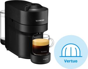 Nespresso Magimix koffieapparaat Vertuo Pop (Zwart)