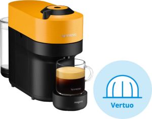 Nespresso Magimix koffieapparaat Vertuo Pop (Geel)