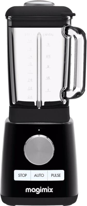 Magimix Power Blender Smoothie Maker 1 8 Liter Ice Crusher Zwart
